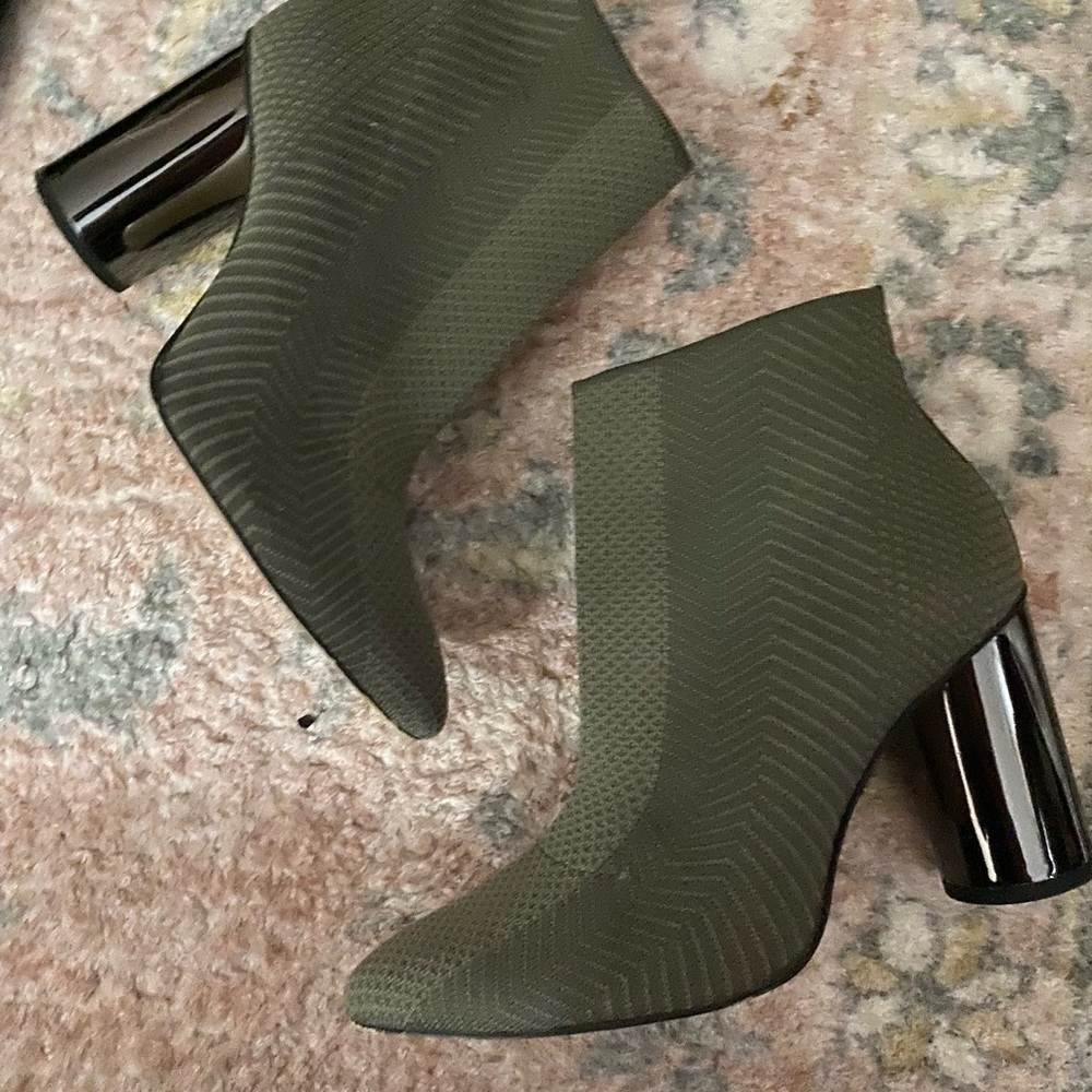 Zara knit booties